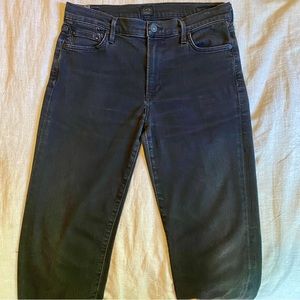 Citizens of humanity Cara high rise cigarette ankle jeans, size 28